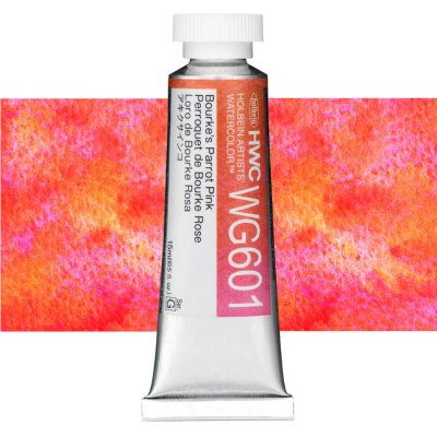 Holbein Granulating akvarelová barva 15 ml Bourke's Parrot Pink – Hledejceny.cz