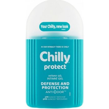 Chilly gel pro intimní hygienu Antibakteriální protect 200 ml