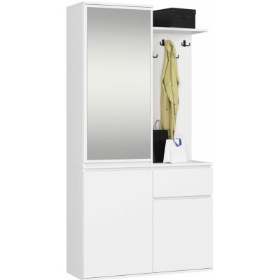 Ak furniture Předsíňová stěna Entro bílá – Hledejceny.cz