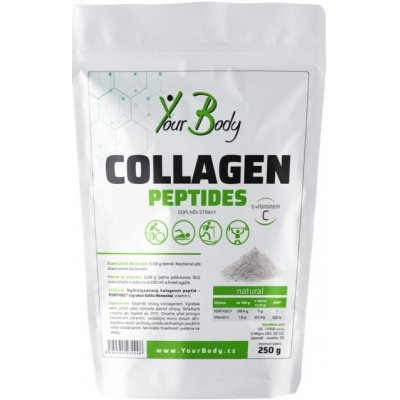 YOURBODY Collagen peptides natural 250 g – Hledejceny.cz