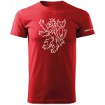 Waragod krátké tričko český lev červená – Hledejceny.cz