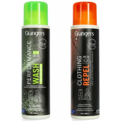 Granger's Clothing Repel + Performance Wash 2 x 300 ml – Zbozi.Blesk.cz