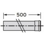Vaillant trubka odkouření 80 x 500 mm 303252 – Sleviste.cz