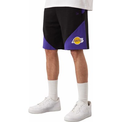 New Era pánské kraťasy NBA Team Los Angeles Lakers 60284721 Black – Hledejceny.cz