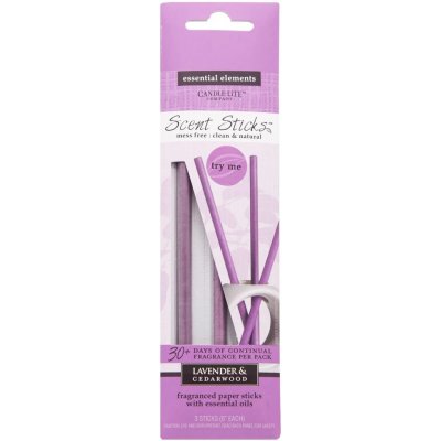 Candle lite Vonné tyčinky Lavender & Cedarwood 3 ks – Hledejceny.cz