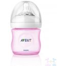 Philips Avent láhev NATURAL PP růžová 125ml