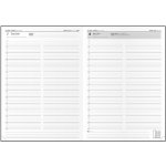 Goliáš Vivella A4 Denní 2026 modrá – Zboží Dáma