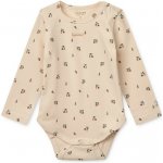 Liewood Yanni Body s dlouhým rukávem Peach Mini Sea Shell – Hledejceny.cz