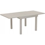 DEOKORK Hliníkový stůl VALENCIA 90/180x90 cm (ivory) – Hledejceny.cz
