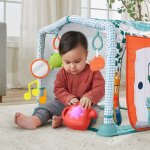 Fisher Price Hrací dečka s domečkem se zvuky HJK45 – Zboží Dáma