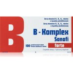 Sanofi B-Komplex Forte 100 tablet – Zbozi.Blesk.cz