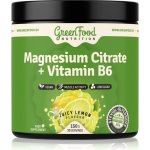 GreenFood Nutrition Magnesium Citrate + Vitamin B6 150 g juicy lemon – Hledejceny.cz