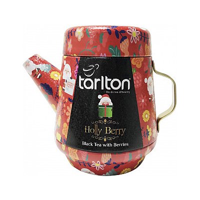 Tarlton Tea Pot Holly Berry Black Tea plech 100 g – Hledejceny.cz