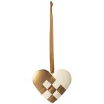 Vánoční plechová ozdoba Braided Heart Gold Maileg – Hledejceny.cz