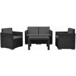 PROGARDEN Zahradní nábytek ratan MALIBU sada 4 ks + polstry – Sleviste.cz
