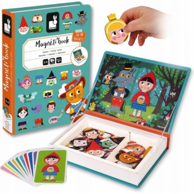 Janod magnetibook Pohádky – Zboží Dáma