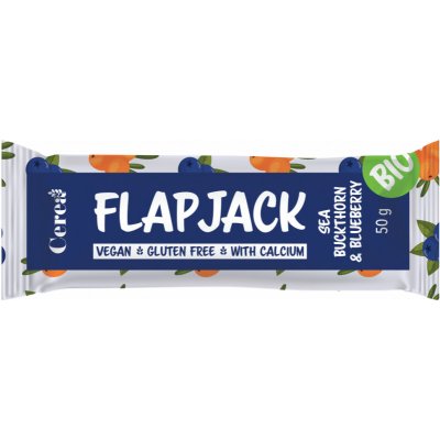 Cerea Flapjack bezlepkový rakytník a borůvka 50 g – Zboží Dáma