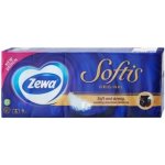 Zewa Softis Standard papírové kapesníčky 4-vrstvé 10 x 10 ks – Hledejceny.cz