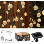 Garden Line Solární světelný LED řetěz BUBBLE se 100 diodami teplý bílý – Hledejceny.cz