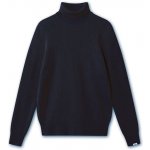 Marsh Rib Turtleneck minimalistický jednobarevný rolák forét navy – Zbozi.Blesk.cz