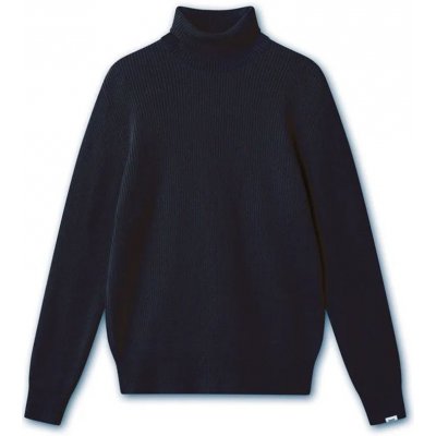 Marsh Rib Turtleneck minimalistický jednobarevný rolák forét navy – Zbozi.Blesk.cz