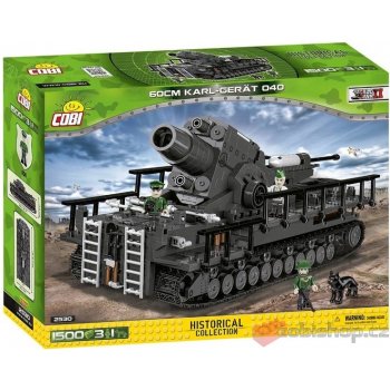 COBI 2530 World War II Německé samohybné dělo Karl-Gerät 040