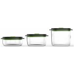 Foodsaver 3 dóz New Fresh 0,7 + 1,2 + 1.8 l FFC026X – Zboží Dáma