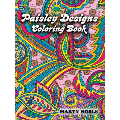 Paisley Designs Coloring Book - M. Noble