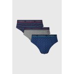 Atlantic 151 3-pak nie/gra/nie pánské slipy mix – Sleviste.cz