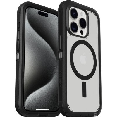 OtterBox Defender XT Clear Apple iPhone 15 Pro Dark Side čiré/černé