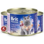 Brit Premium by Nature Cat Chicken with Hearts 200 g – Zbozi.Blesk.cz
