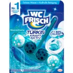 WC Frisch Blau Kraft Aktiv Ozean Frische závěsný blok 50 g – Zboží Mobilmania