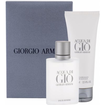 Giorgio Armani Acqua di Gio Pour Homme EDT 50 ml + balzám po holení 75 ml dárková sada – Sleviste.cz