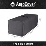 Aerocover 7902 Ochranný obal na zahradní podsedáky 175x80x60 cm – Zboží Dáma