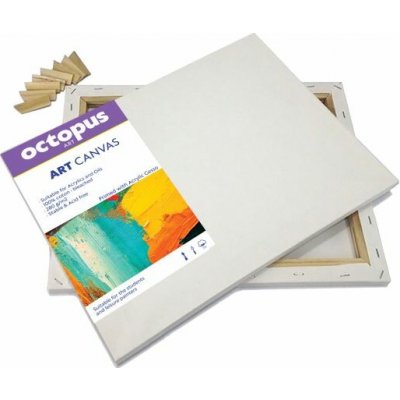 Octopus Hobby mini malířské plátno 280 g 5 x 5 cm – Zboží Mobilmania