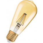 Osram Vintage 1906 LED světelný zdroj, 4 W, 410 lm, teplá bílá, E27 LED RETROFIT 1906 EDISON 35 4W/827 – Zboží Živě