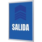 Jansen Display Set klaprámu A1, Východ, modrý, španělsky, 625 x 872 mm – Zboží Živě