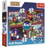 TREFL Sonic Dobrodružná jízda 4v1 35,48,54,70 dílků – Zboží Dáma