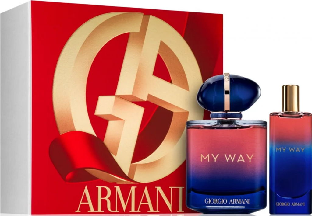 Giorgio Armani My Way Le Parfum parfém plnitelný flakon 90 ml + EDP 15 ml