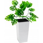 Lamela Květináč Finezja Dluto 190 x 190 mm bílý – Hledejceny.cz