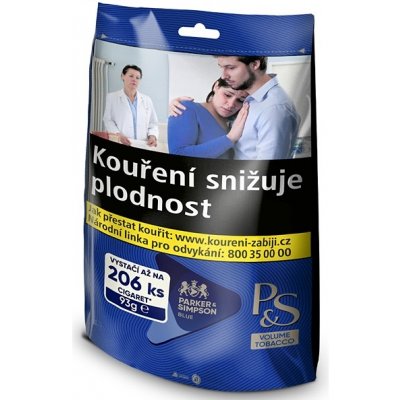 P&S Blue tabák cigaretový 93 g – Zboží Dáma P&S Blue tabák cigaretový 93 g – Zboží Dáma