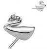 Piercing Šperky4U ozdoba k Push In piercingu titan TIT1275