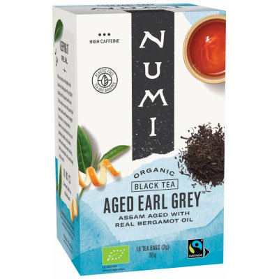 Numi Organic Tea Aged Earl Grey černý čaj 36 g