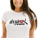Dámské tričko Drzá od narození Bílá – Zboží Dáma