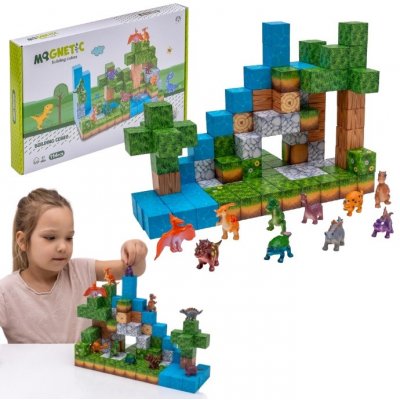 iMex Toys Magnetická stavebnice Dinosauři 114 ks – Zbozi.Blesk.cz