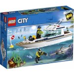 LEGO® City 60221 Potápěčská jachta – Zboží Živě