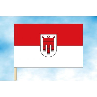 LIBEA, s.r.o. Vorarlbersko vlajka Rozměr: 60×90 cm, Uchycení: Návlek na žerď – Hledejceny.cz