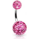 Šperky4U piercing do pupíku zdobený krystaly Swarovski BS01021-C – Sleviste.cz