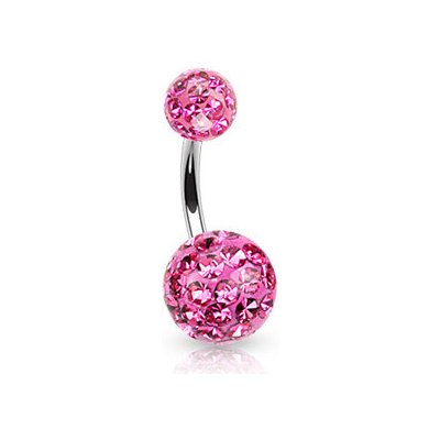 Šperky4U piercing do pupíku zdobený krystaly Swarovski BS01021-C – Sleviste.cz
