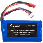 Amewi Aku Li-Ion 7,4V 1200mAh BEC pro 21087 21090 Trade e.K. – Hledejceny.cz